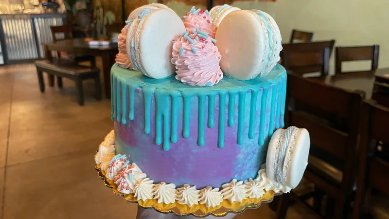 macaron cake