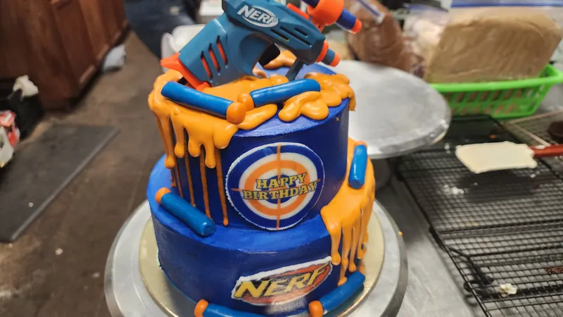nerf cake