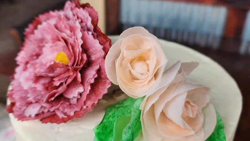 wafer flowers