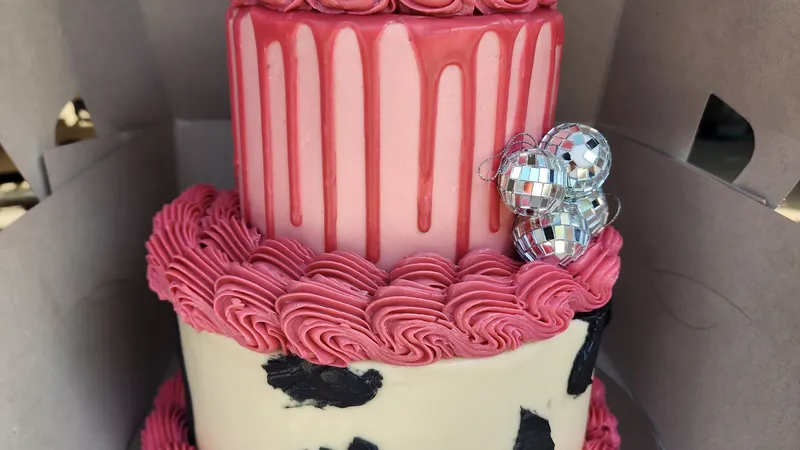 pink cow
