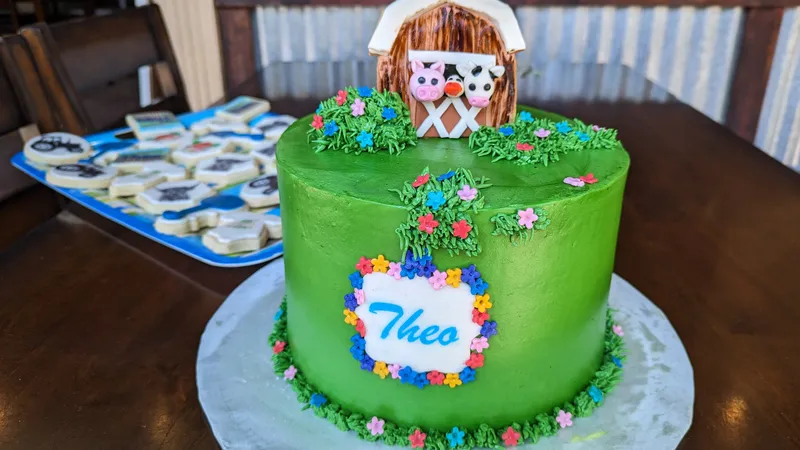 farm baby shower